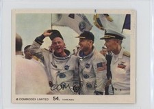 1969 Commodex Ltd Operation Moon Bubble Gum Jim Lovell Buzz Gemini 12 #54 11bd