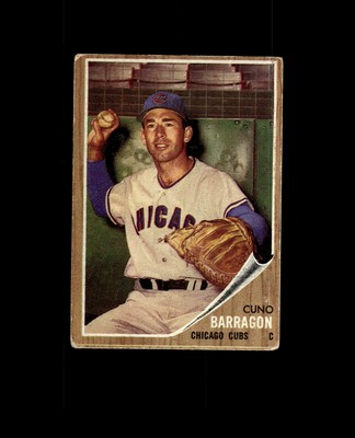 1962 Topps 66 Cuno Barragan RC POOR #D1,445291