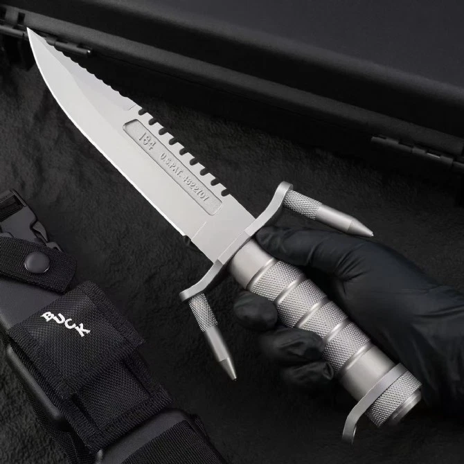 Cuchillo recto pequeño para exteriores BUCK184 Master (serie M9) EDC Foto 2 de 4