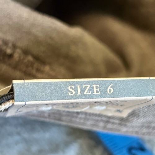 Jeans Democracy taglia 6 marrone tecnologia AB nuovo con etichetta vita alta slim dritto - Foto 11 di 11
