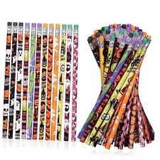 Pieces Halloween Pencils with Eraser Assortment Halloween Themed Pencil 48