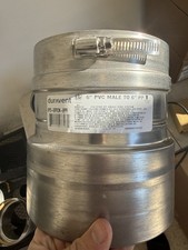 DuraVent PolyPro 6" PVC to 6" PP Adapter – 6PPS-06PVCM-6PPF – New