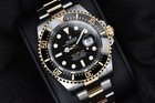 Rolex Sea-Dweller 43 Two Tone 18K Yellow Gold & Steel Black Dial 126603 Watch