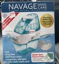 Navage Nasal Care Congestion Relief Irrigation System- Multi User Pack. SDG-2
