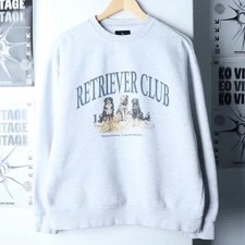 W-M Female Reiter Club Vintage Print Sweatshirt Size M-XL