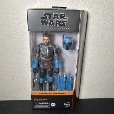 Star Wars The Mandalorian Black 6 in Axe Woves Action Figure