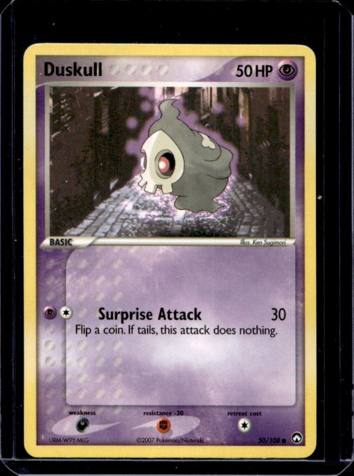 2007 Pokemon EX Power Keepers Duskull #50/108