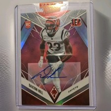 2022 Panini Phoenix Rookie Autographs #192 - Daxton Hill, Bengals- Pink 30/50