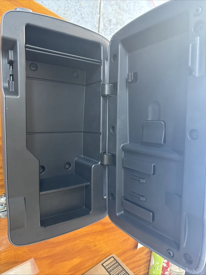 Honda Element 2003-2008 reposabrazos central consola tapa asiento almacenamiento gris OEM Foto 3 de 4