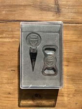 Arsenal Bottle Opener & Bottle Stopper Cork Perfect Gift for Wine Enthusiasts