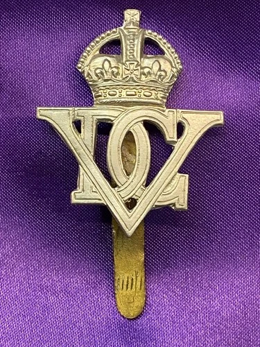 Genuine WW2 The 5th Royal Inniskilling Dragoon Guards WM w/slider JR Gaunt 11mm