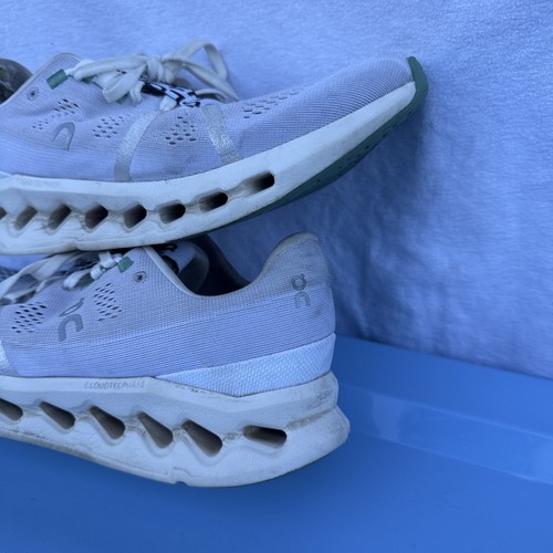 Scarpe da corsa On donna Cloudsurfer blu verde sneakers taglia 10✔️✔️ - Foto 6 di 15