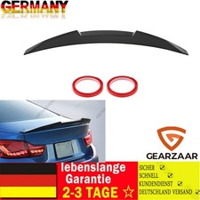 Sport Heckspoiler Lippe für BMW 4er F36 Gran Coupe 2014-2020 Schwarz Glanz