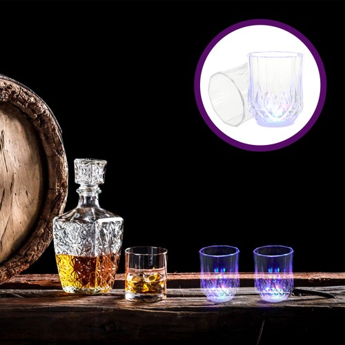 2 Pcs Water Party Wine Cups Reusable Cocktail Glasses Led Drinking Glasses - Picture 8 of 11
