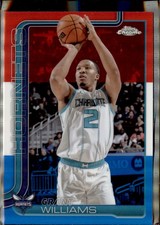 2025-26 Topps Chrome #65 Grant Williams Red White and Blue Refractor 3 3 B
