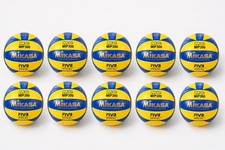10X Mikasa Volleyball MC MIP 300Official Indoor Volleyball Hand Stitched Size. 4 -