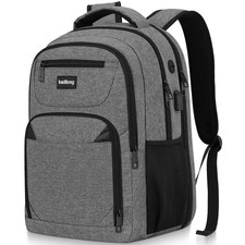kadilong Business Laptop Backpack for Men, 17.3 Inch Travel Laptop Bag Back P...