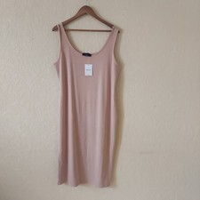 Forever 21 Tan Ribbed Knit Tank Dress NEW Sz 2X