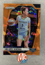 2024 PANINI PRIZM WNBA - LOU LOPEZ SENECHAL - ORANGE CRACKED ICE (card #121)