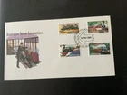 Australia 1979 #707-710 Australian Steam Locomotives - FDC