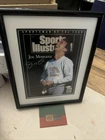 Joe Montana 49ers Autographed Sports Illustrated Cover Upper Deck COA 1990