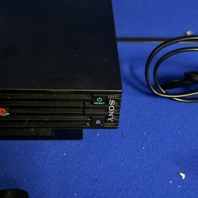 Sony Playstation 2 FAT PS2 Console & Lan Adapter Cables Controller & Game Tested