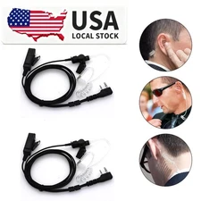 2 Pin Walkie Talkie Earpiece Headset Earphone For BAOFENG/BAOJIE/WEIERWEI Radio