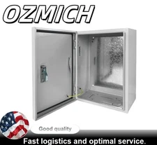 12x10x6'' Steel Electrical Enclosure IP65 Wall Mount Junction Box Outdoor