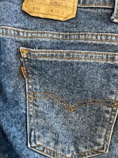 Vintage 1980  s Levi's Orange Tab 505 Jeans Size 38/32