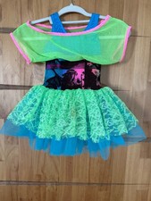 Dansco multicolor dance costume girls dress size SC