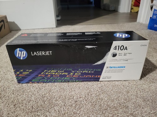 Genuine HP LaserJet Toner Cartridge Black 410A CF410A - Factory Sealed