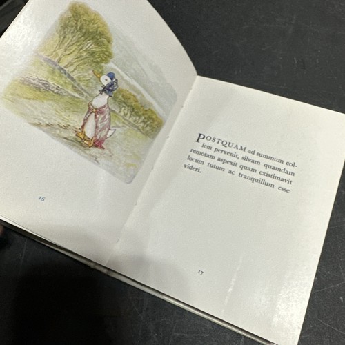 Set mit 4 Beatrix Potter Büchern. Französischer und lateinischer Peter Hase, Pfützenente. - Bild 17 von 18