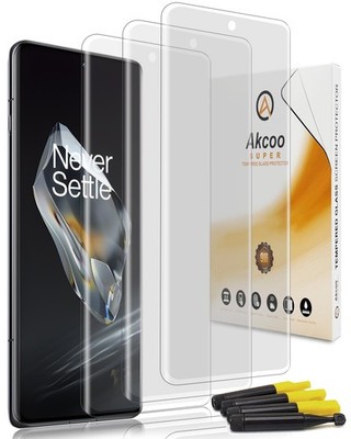 OnePlus 12 Screen Protector UV Tempered Glass Matte Anti Glare Anti Fingerprint