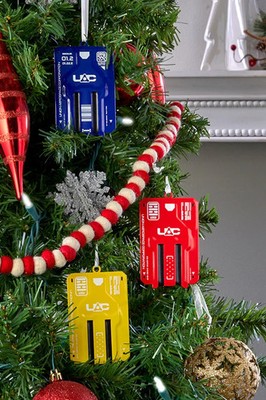 DOOM UAC Keycard Holiday Ornament 3-Pack - NEW