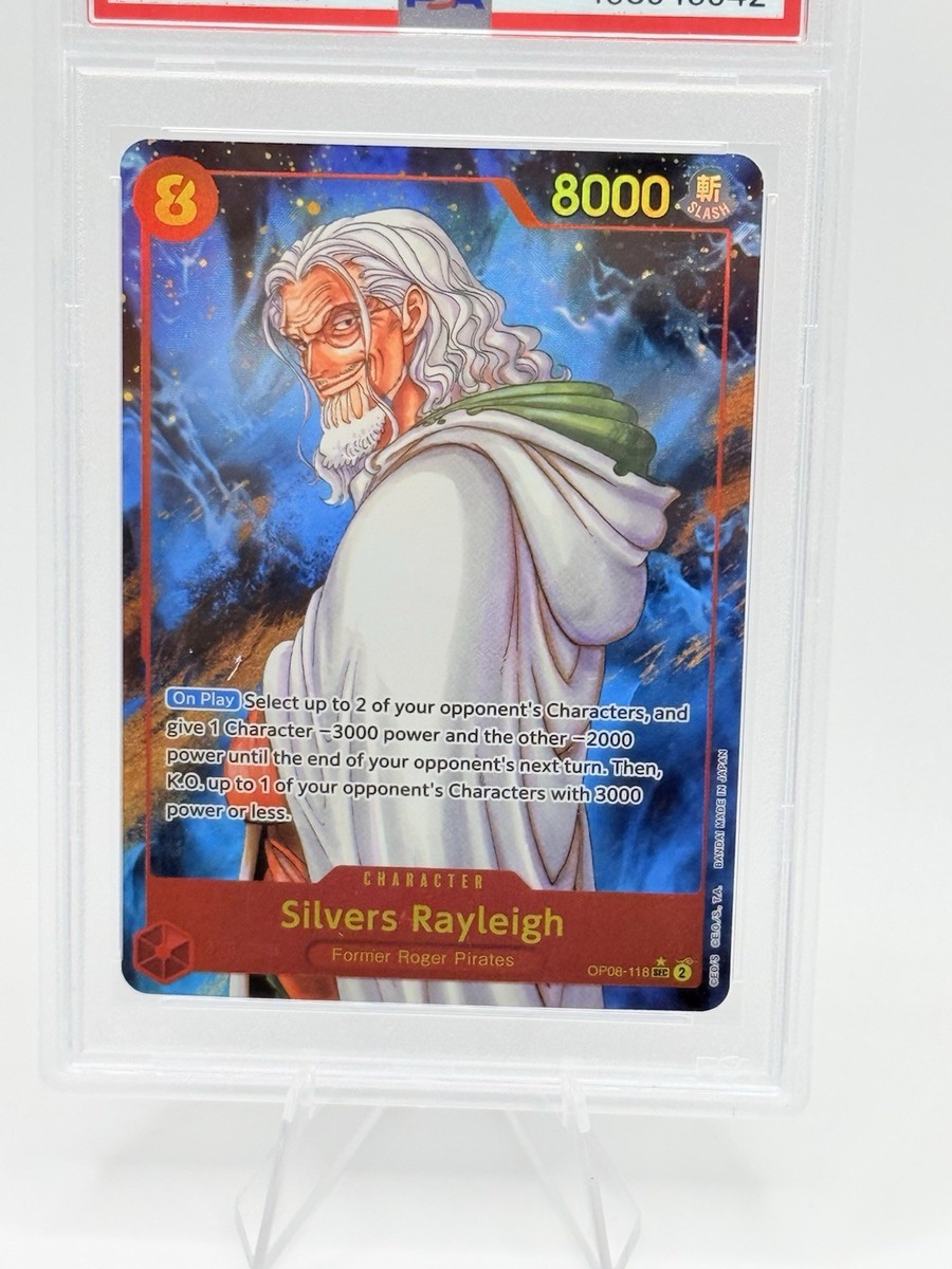Silvers Rayleigh SEC Alt Art OP08-118 - Two Legends - One Piece