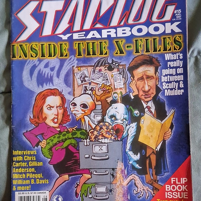 Starlog Yearbook #15 Aug 1997 Special Edition Flip Book: X-Files/Babylon 5