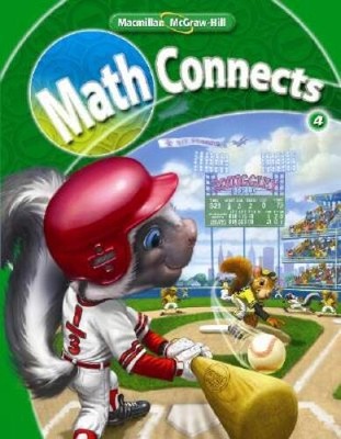 Math Connects, Grade 4, Student Edition - Hardcover - VERY GOOD