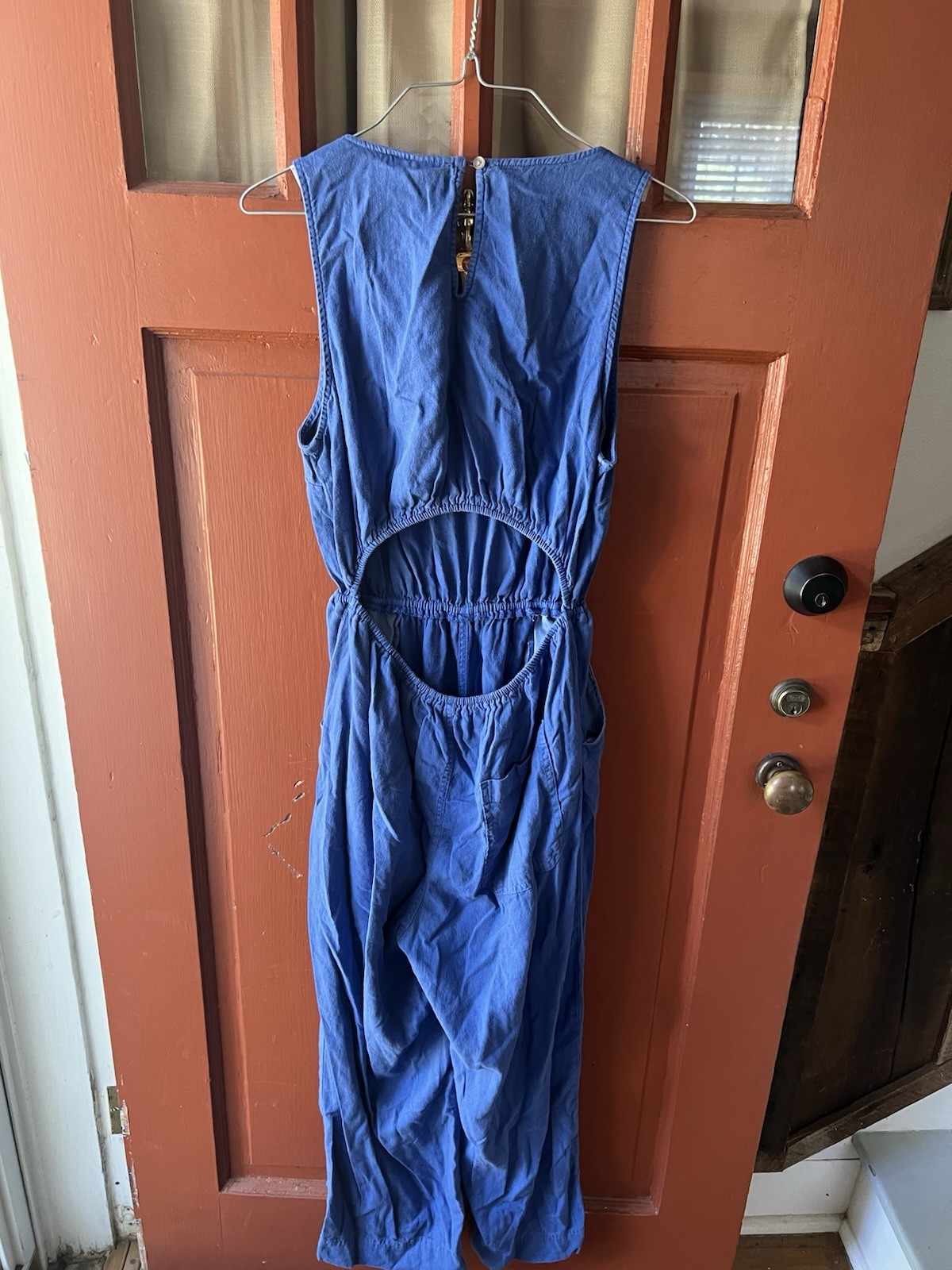 Universal Thread Blue Romper - image 3
