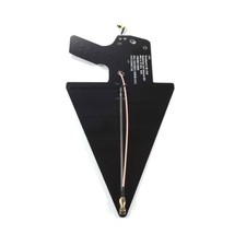 Black HT6 Broadband Log Periodic Antenna For EMC Test And Signal Analysis