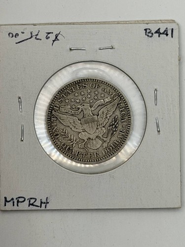 1911 D Quarter Dollars Barber or Liberty Head - Picture 2 of 2