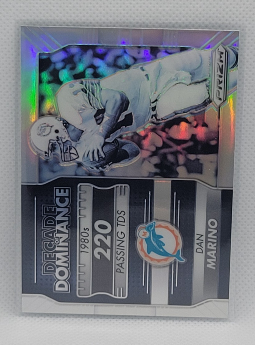 2016 Prizm Dan Marino Decade of Dominance Silver Prizm #2 Dolphins HOF