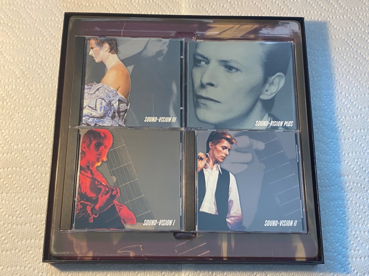 David Bowie - Sound + Vision US orig' Rykodisc 4CDs BOX SET 1989