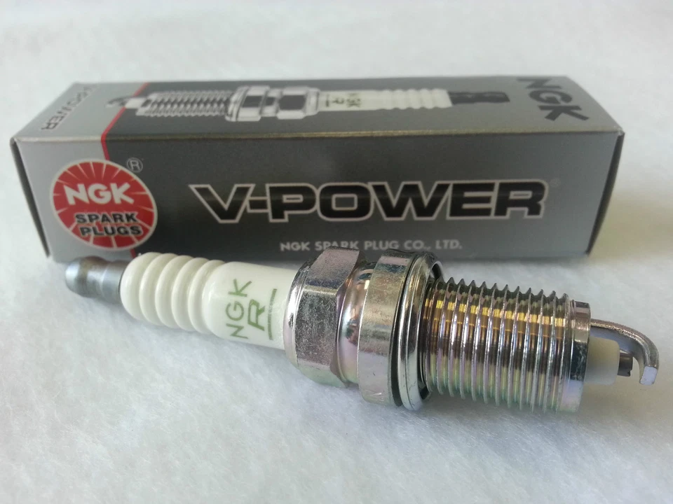 4-New NGK V-Power Copper Spark Plugs TR551  #2683 Made in Japan  - Imagem 3 de 4