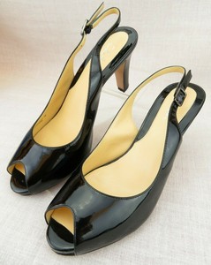 cole haan peep toe slingback pumps