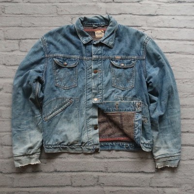 blanket lined trucker jacket