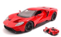 Maisto 1/18 Ford Gt 2017 Rot Modellbau Statisches Modell Diecast