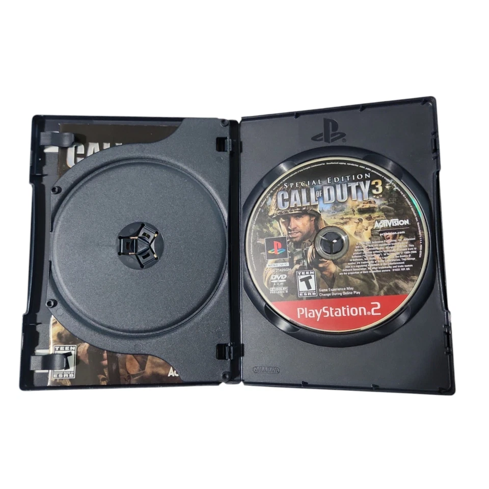 Call of Duty 3 Special Edition Sony PlayStation 2 PS2 - No Bonus Disc Works - Image 4 of 4