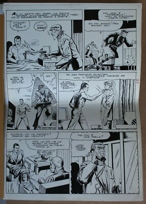 DINO LEONETTI - ORIGINAL TABLE for MANDRAKE