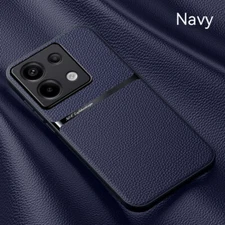 For Xiaomi Redmi Note 14 13 12 11 10 Pro Magnetic Case Shockproof Leather Cover