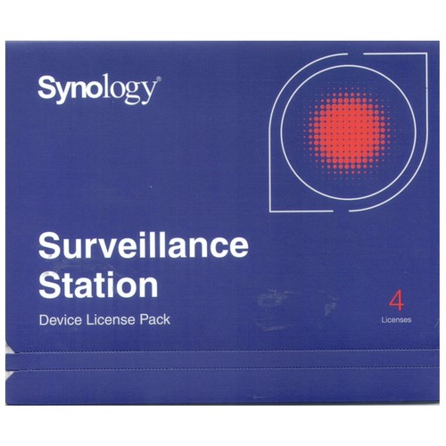 Synology IP Camera 4License Pack Kit for Surveillance Station All